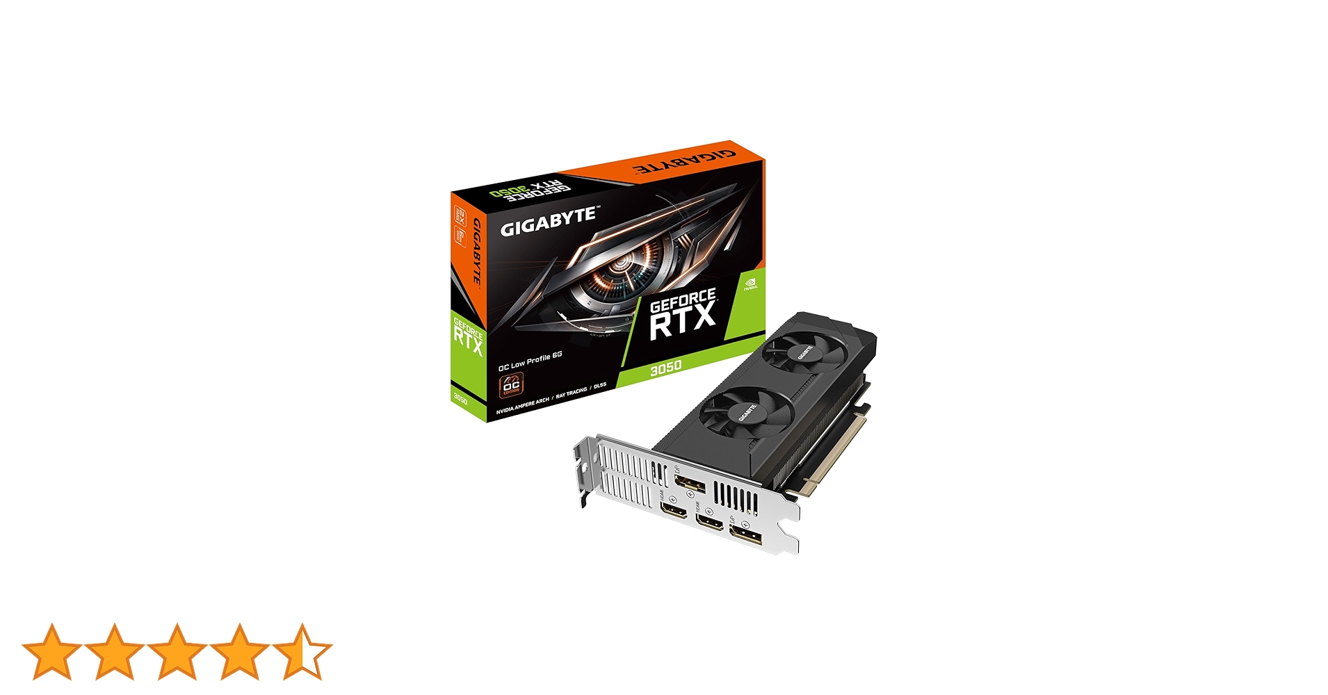 Amazon | GIGABYTE GeForce RTX 3050 OC ロープロファイル 6G